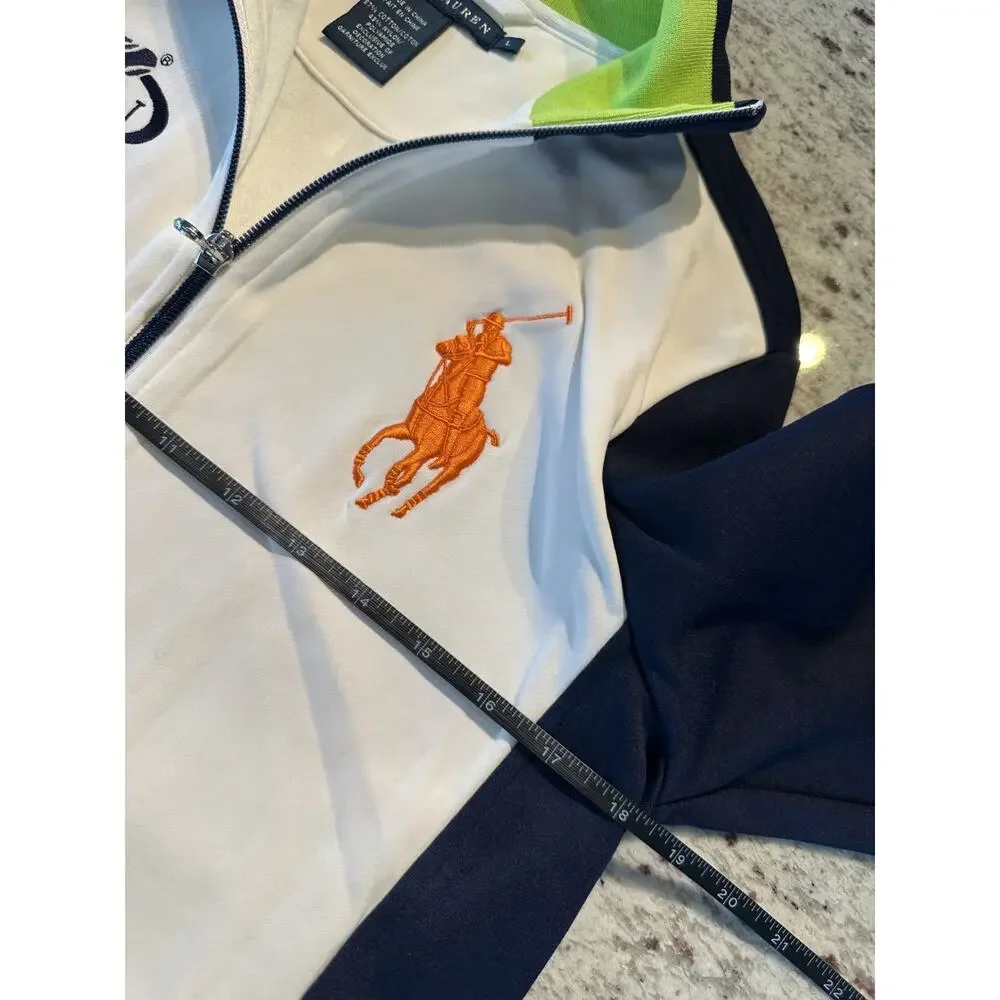Polo Ralph Lauren US Open Ball Crew Track Jacket Sz L